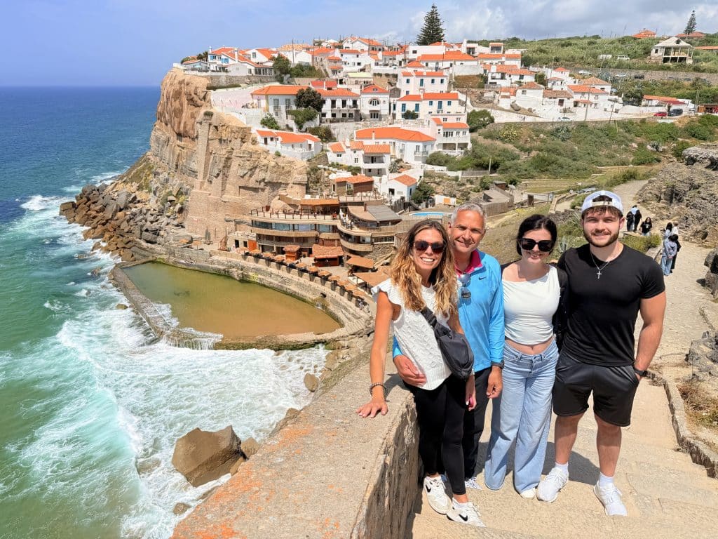 The white coastal village of Azenhas do Mar above the Atlantic