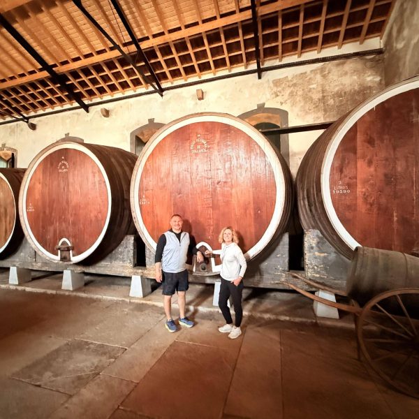 Guest in Colares winery in a private tour