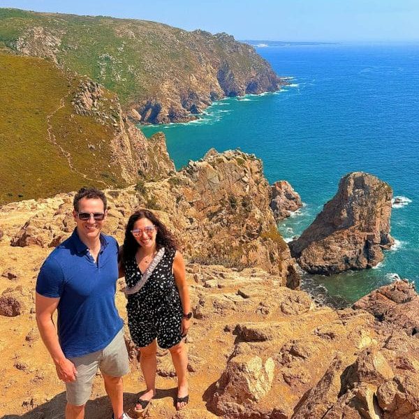 Guest at Cabo da Roca in Sintra in a tour